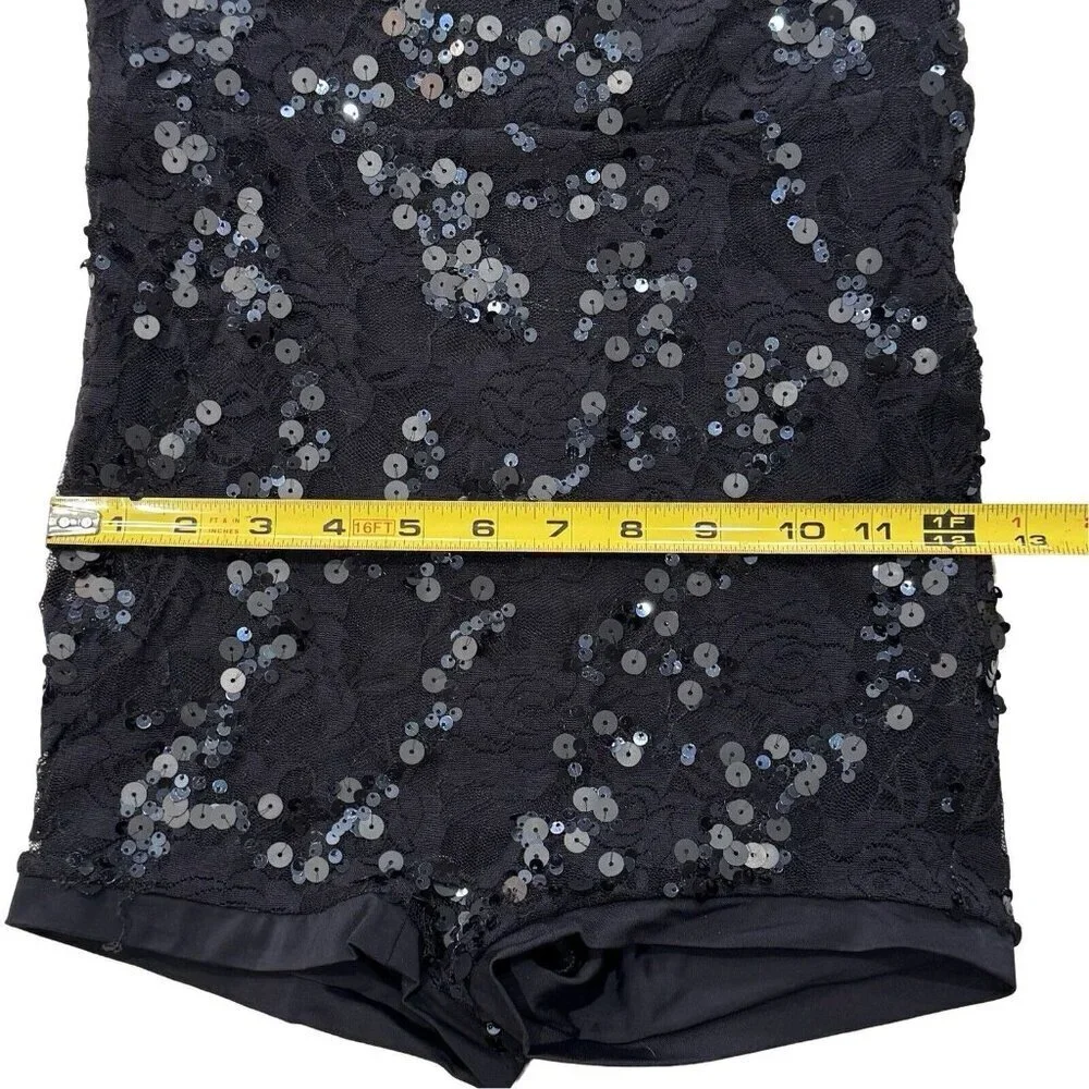Weissman black sequin